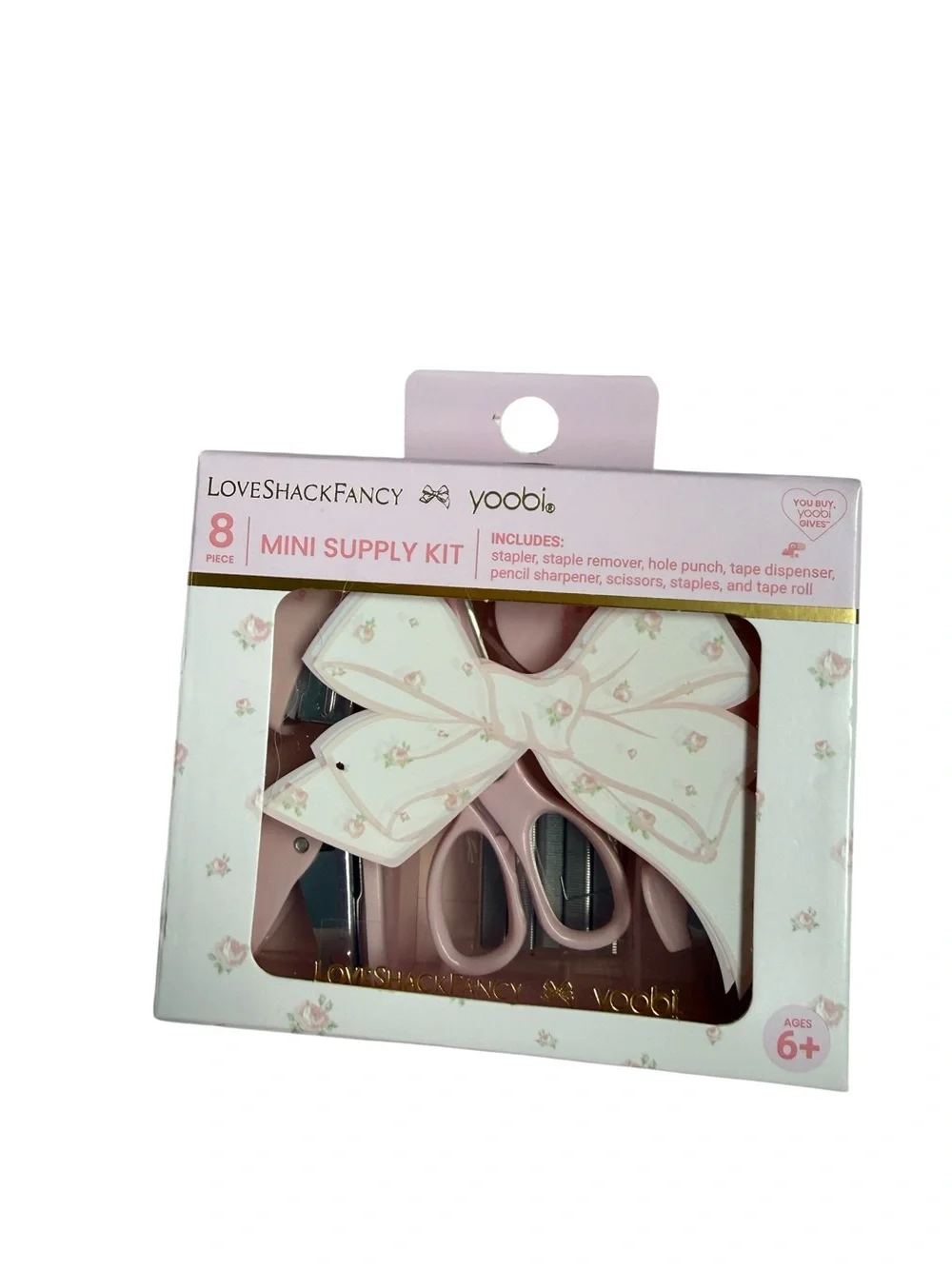 LoveShackFancy 8-Piece Mini Supply Kit Stationery Set